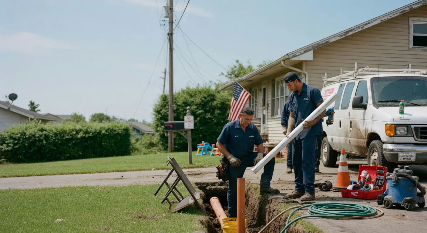 Drain Cleaning in Scott Air Force Base, IL near me